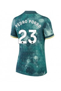 Fotbalové Dres Tottenham Hotspur Pedro Porro #23 Dámské Třetí Oblečení 2024-25 Krátký Rukáv